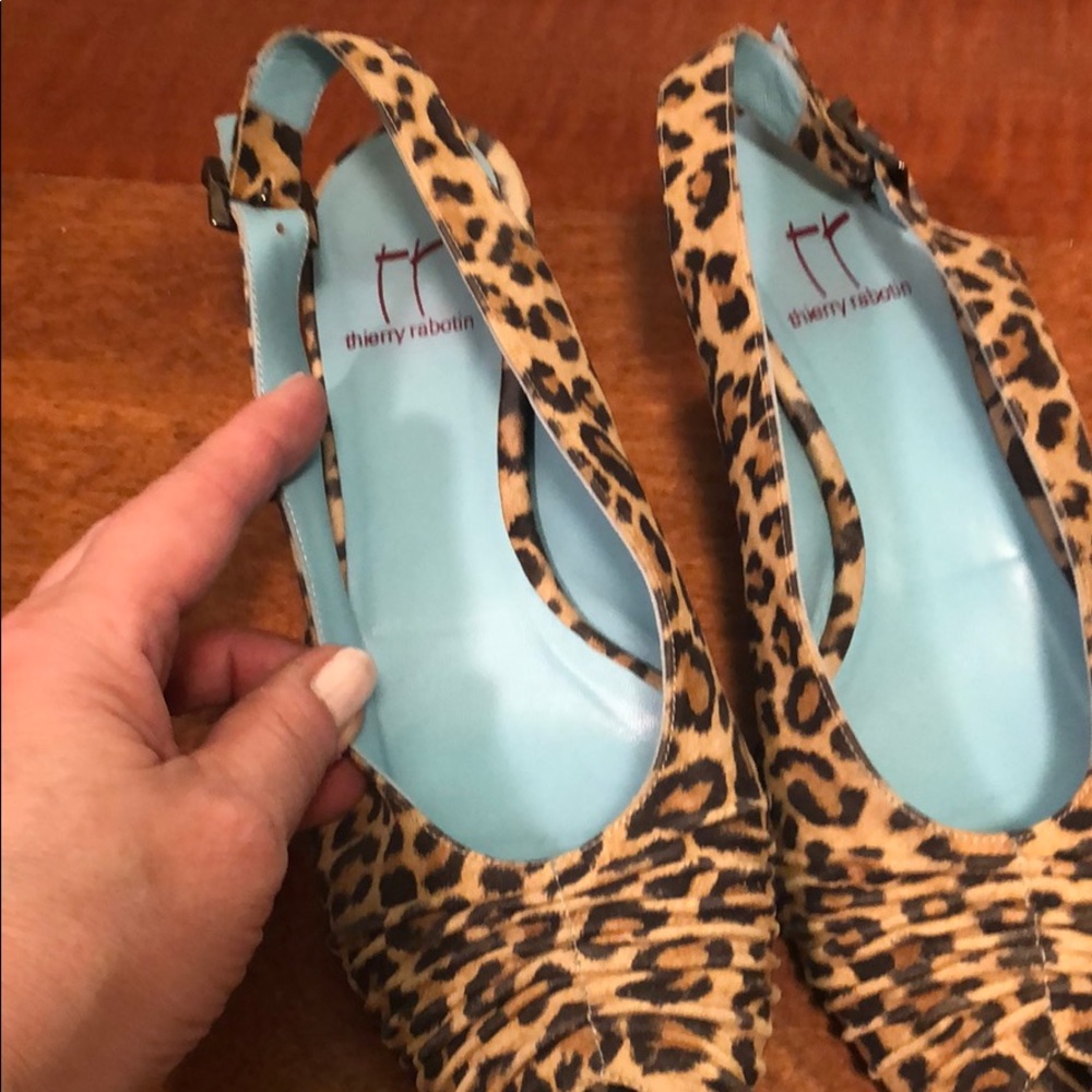 Thierry Rabotin peep toe sandal